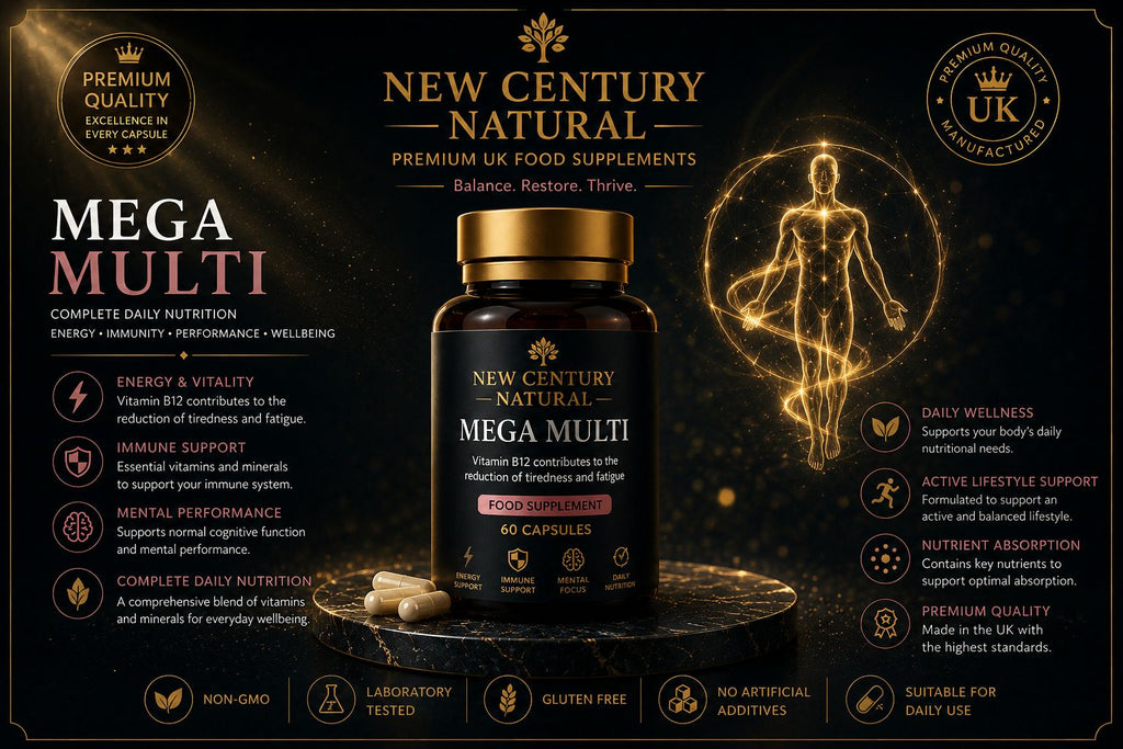 New Century Natural Mega Multi – 60 Capsules