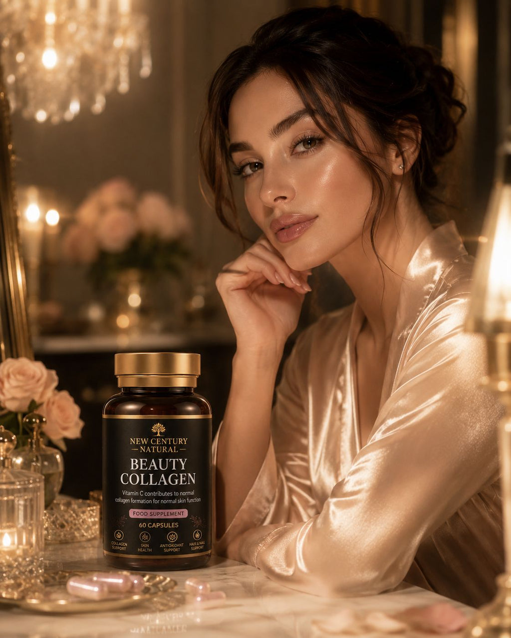 New Century Natural Beauty Collagen – 60 Capsules