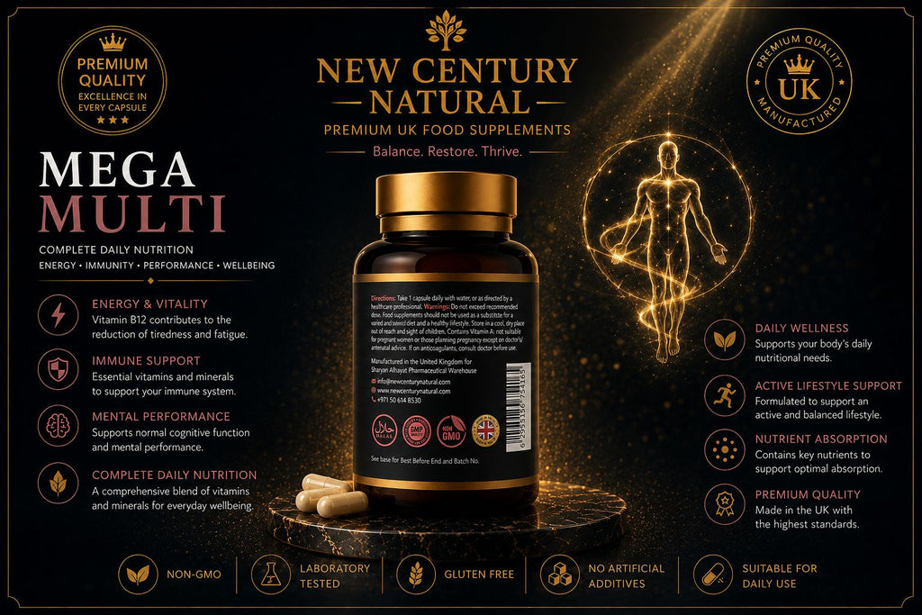 New Century Natural Mega Multi – 60 Capsules
