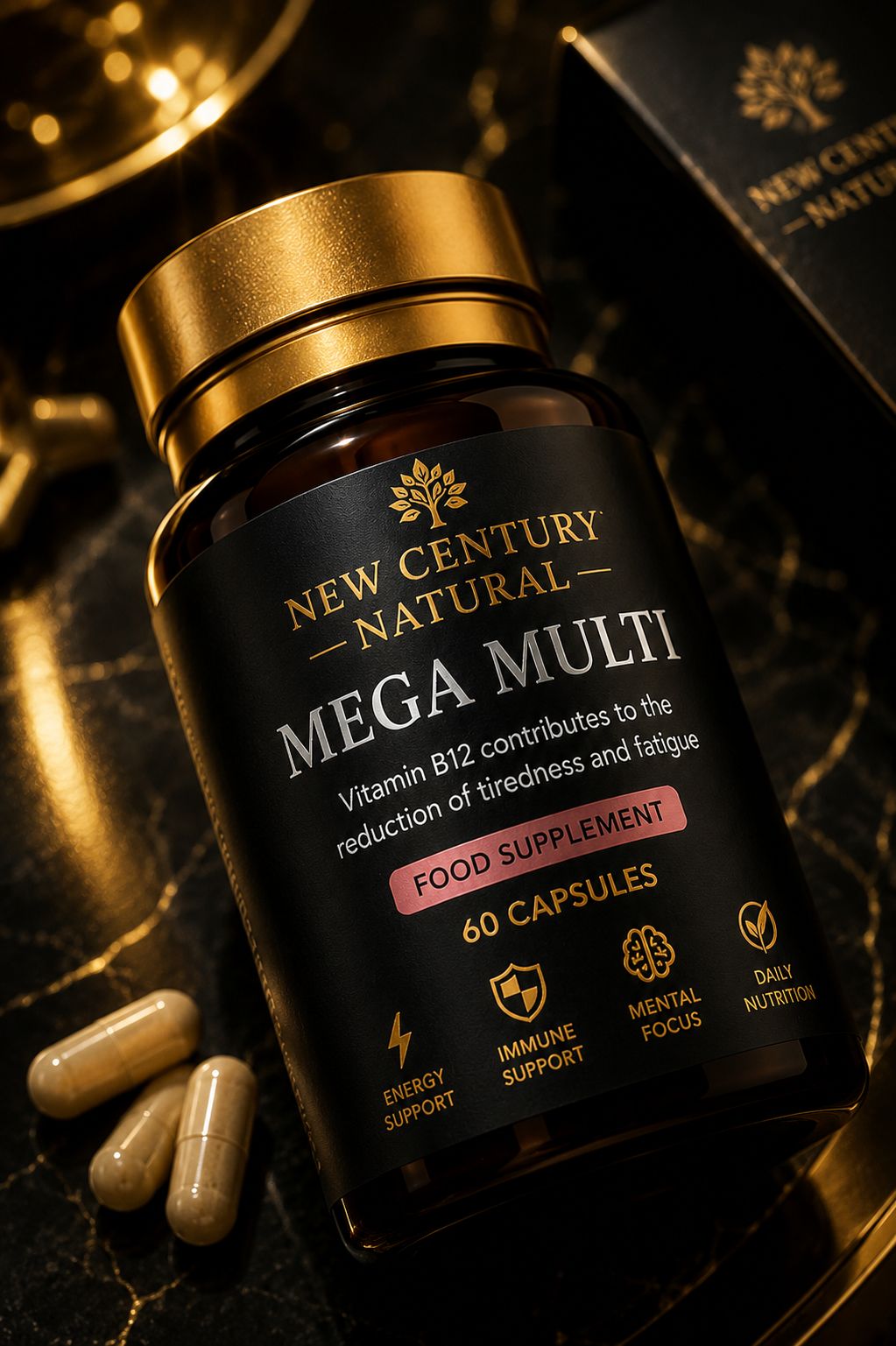 New Century Natural Mega Multi – 60 Capsules