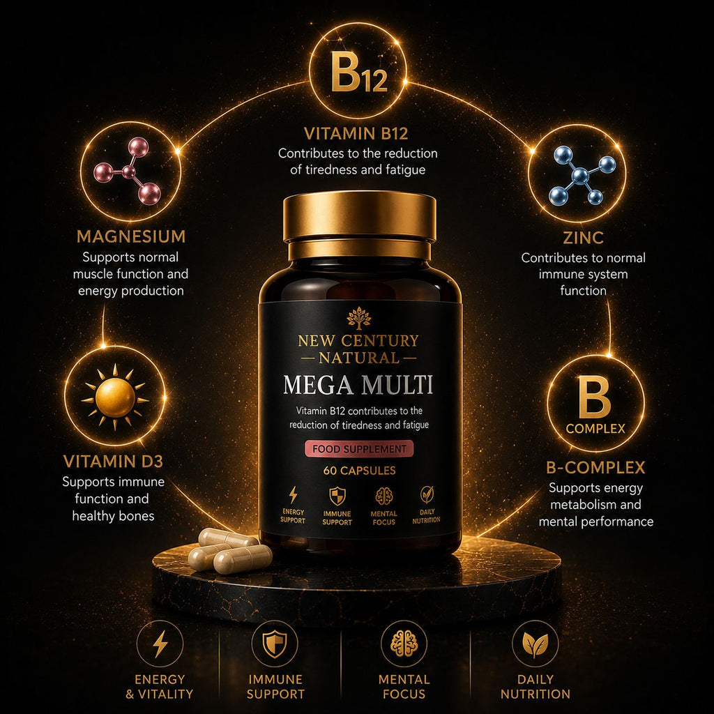 New Century Natural Mega Multi – 60 Capsules