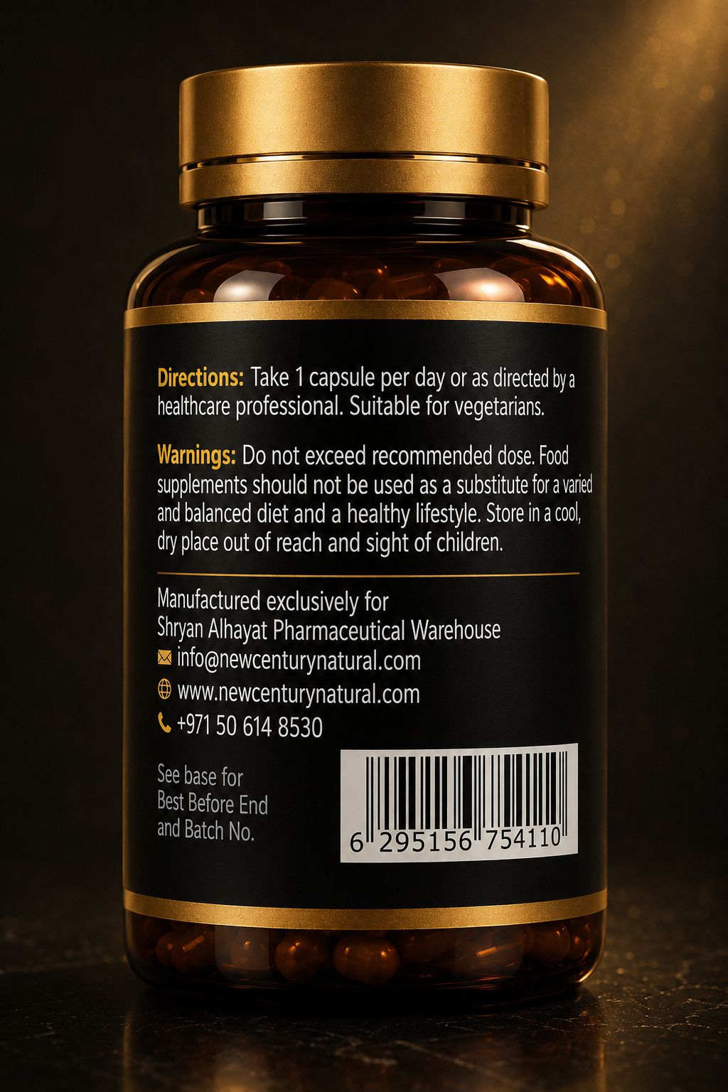 New Century Natural Vitamin D3, Zinc & C – Immune & Wellness Support | 90 Capsules