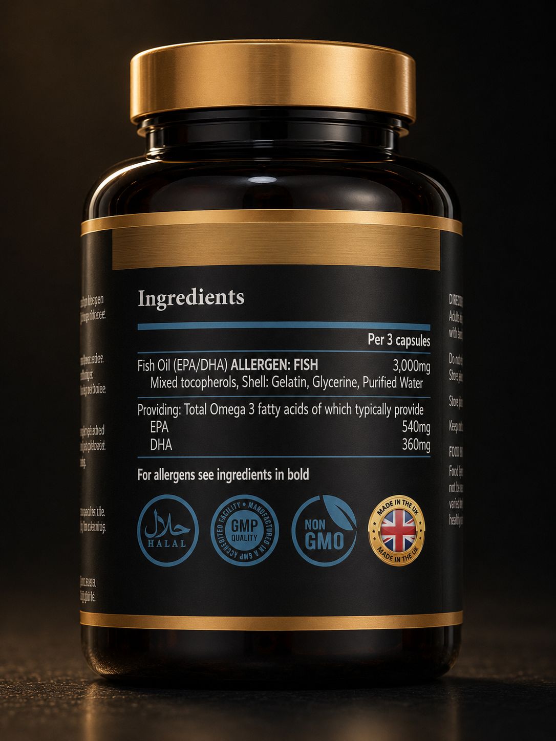 New Century Natural Omega 3 3000mg – 90 Softgels